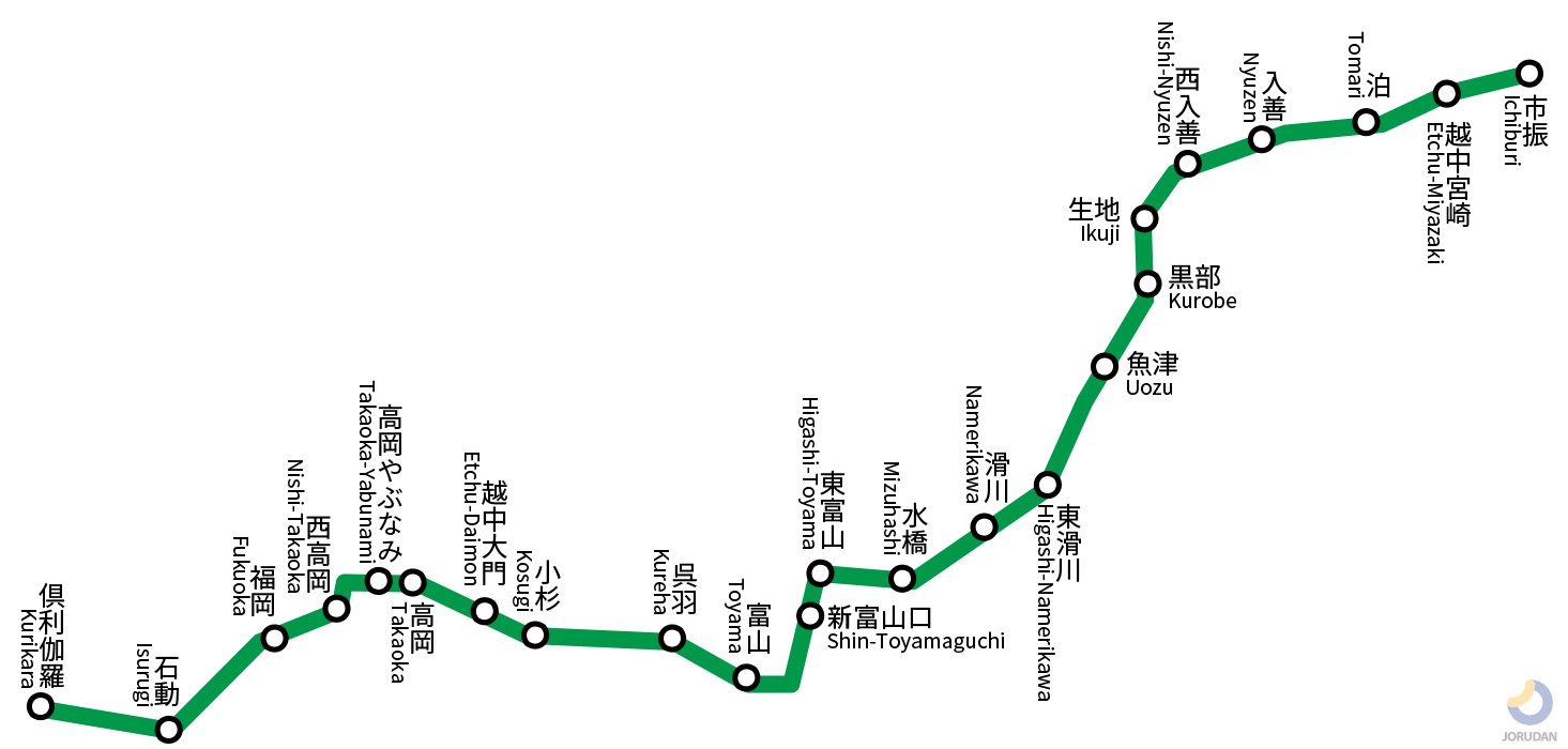 あいの 風 とやま 鉄道